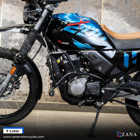 Crash Guard with Slider for Hero X-Pulse 200 by ZANA - ZI-8335