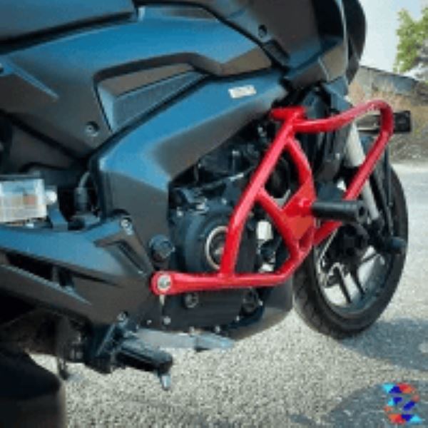 Crash Guard With Slider Red Dominar 400 (2019-2021) - ZANA - ZI-7092