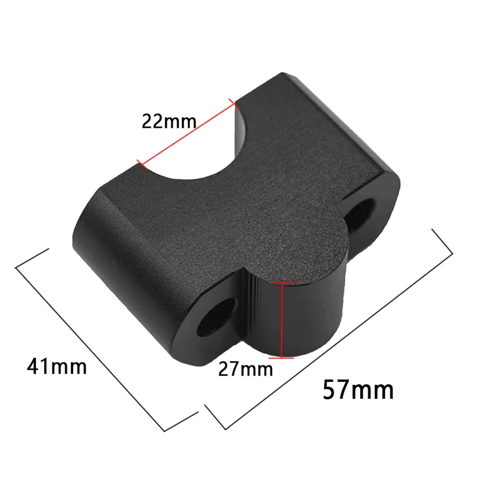 Handle bar risers for BMW 310 GS - Riders Junction