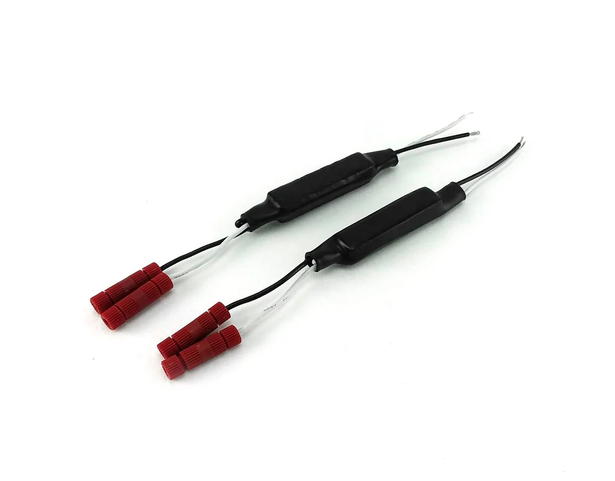 DENALI Turn Signal Load Resistors To Replace Original 10 Watt Signals (20 Ohm, 10W) - DNL.WHS.12700