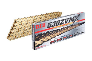 DID Chain 530 Pitch X 124 Links (Zvmx2) - 530ZVMX-2G124ZB