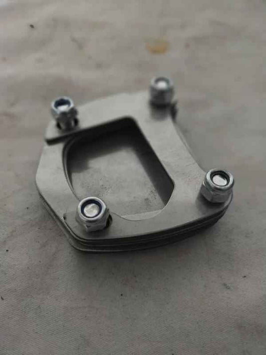 DMotoTech Side Stand Extender / Anti-Sink Kickstand Foot Pad for Harley Davidson Street 750