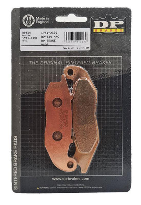 DP Sintered Brake Pads for Honda XL 750 Transalp (2023 Onwards) Front - DP 534 + DP 548