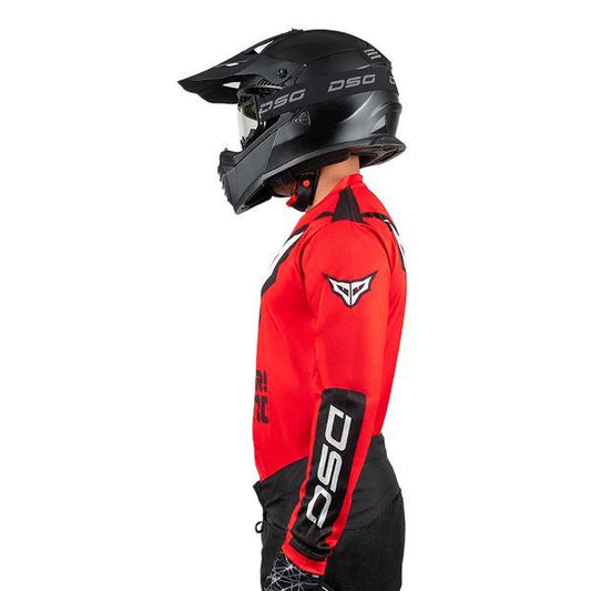DSG Alpha Racing Jersey Red Black