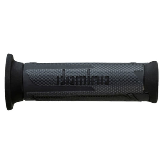 Domino Handlebar Grips Anthracite/Tourism Black - A35041C4070C7-0