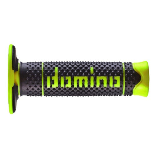 Domino Handlebar Grips Black/Fluo Yellow - A26041C5040A7-0
