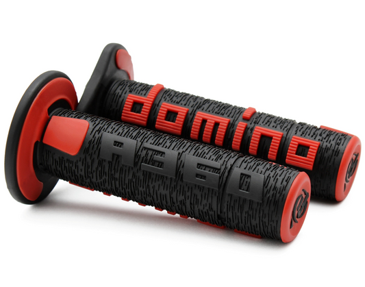Domino Off-Road Grips Black/Red (A36041C4042A7-0)