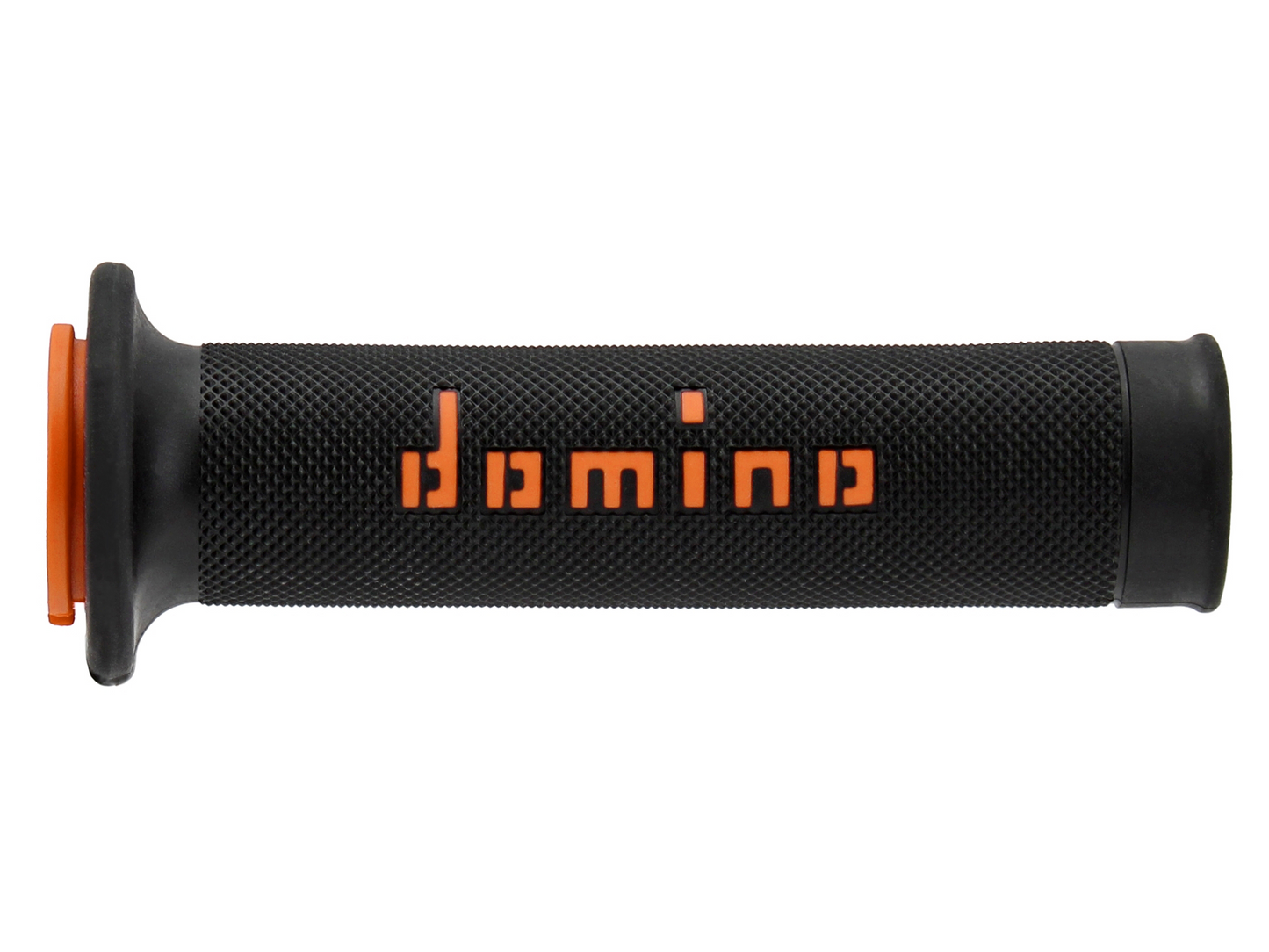 Domino Road Racing Grips (A01041C4540B7-0) - Black/Orange