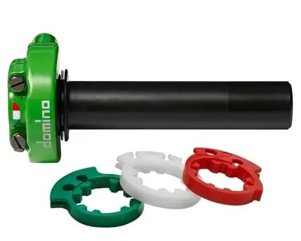 Domino XM2 Green Throttle Control WO Grips (5235.03-00)