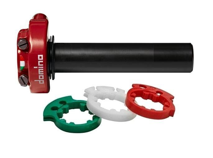 Domino XM2 Red Throttle Control WO Grips (5233.03-00)