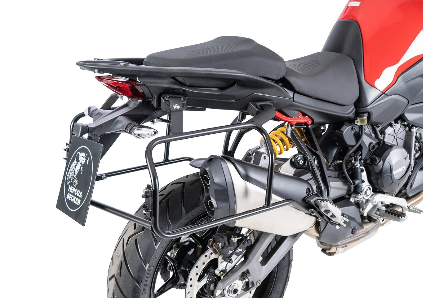 Ducati Multistrada V2 / S Carrier – Side Cases Carrier "Cutout" - Hepco Becker - 6517679 00 01