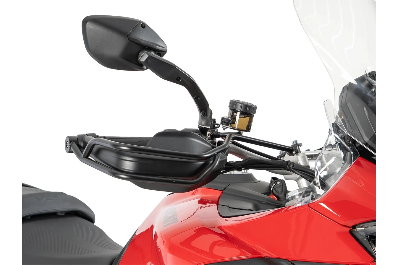 Ducati Multistrada V2 / S Protection - Hand Guard Black - Hepco Becker - 42127679 00 01