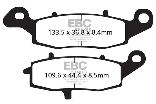 EBC Brake Pads for Bikes - FA231HH Fully Sintered