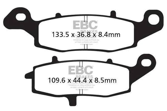 EBC Brake Pads - FA231HH Fully Sintered - Rear