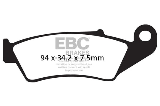 EBC Brake Pads for Bikes - Sintered FA185R
