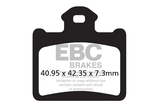 EBC Brake Pads for Bikes - Sintered FA602R - (1 Pair)
