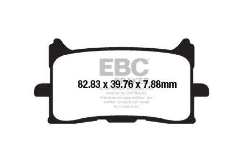 EBC Brake Pads Fully Sintered FA679HH-(2 Sets)