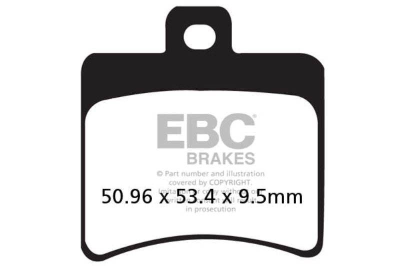 EBC Organic Brake Pads (Rear)-FA298