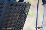 Elite Series - Radiator Grill for Interceptor - Black - Carbon Racing - Riders Junction