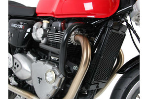 Engine Guard Black Triumph Thruxton 1200 - Hepco Becker - 5017542 00 01 - Riders Junction