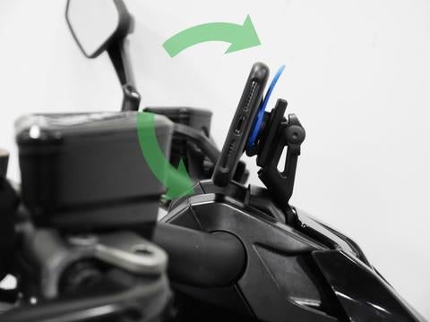 Evotech Performance SP Connect Compatible Sat Nav Mount Ducati Multistrada V2 (2022+) - Riders Junction