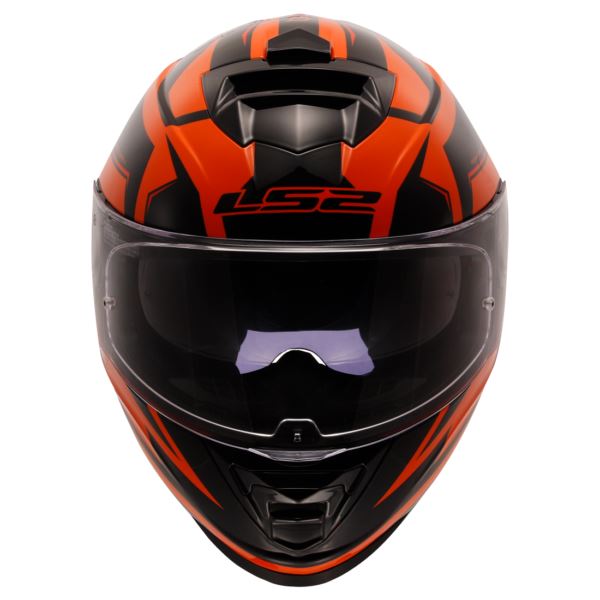 LS2 FF800 Storm Il Atomik Black Orange-06 Helmet