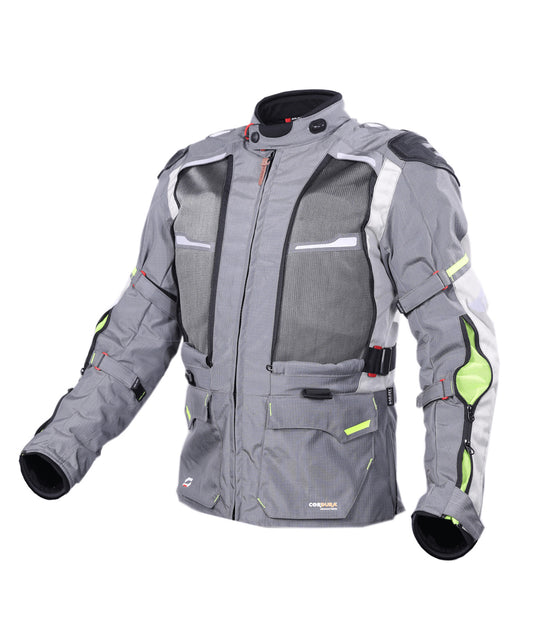 Solace Furious Pro Touring and Riding Jacket-Grey
