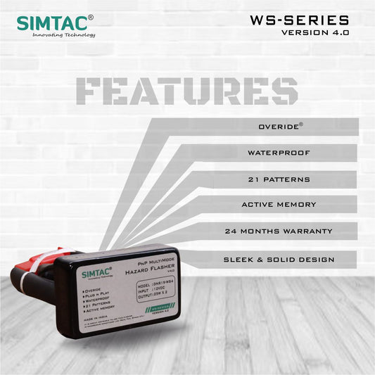 Bajaj Dominar 250 | Compatible | Simtac | PNP Hazard Flasher