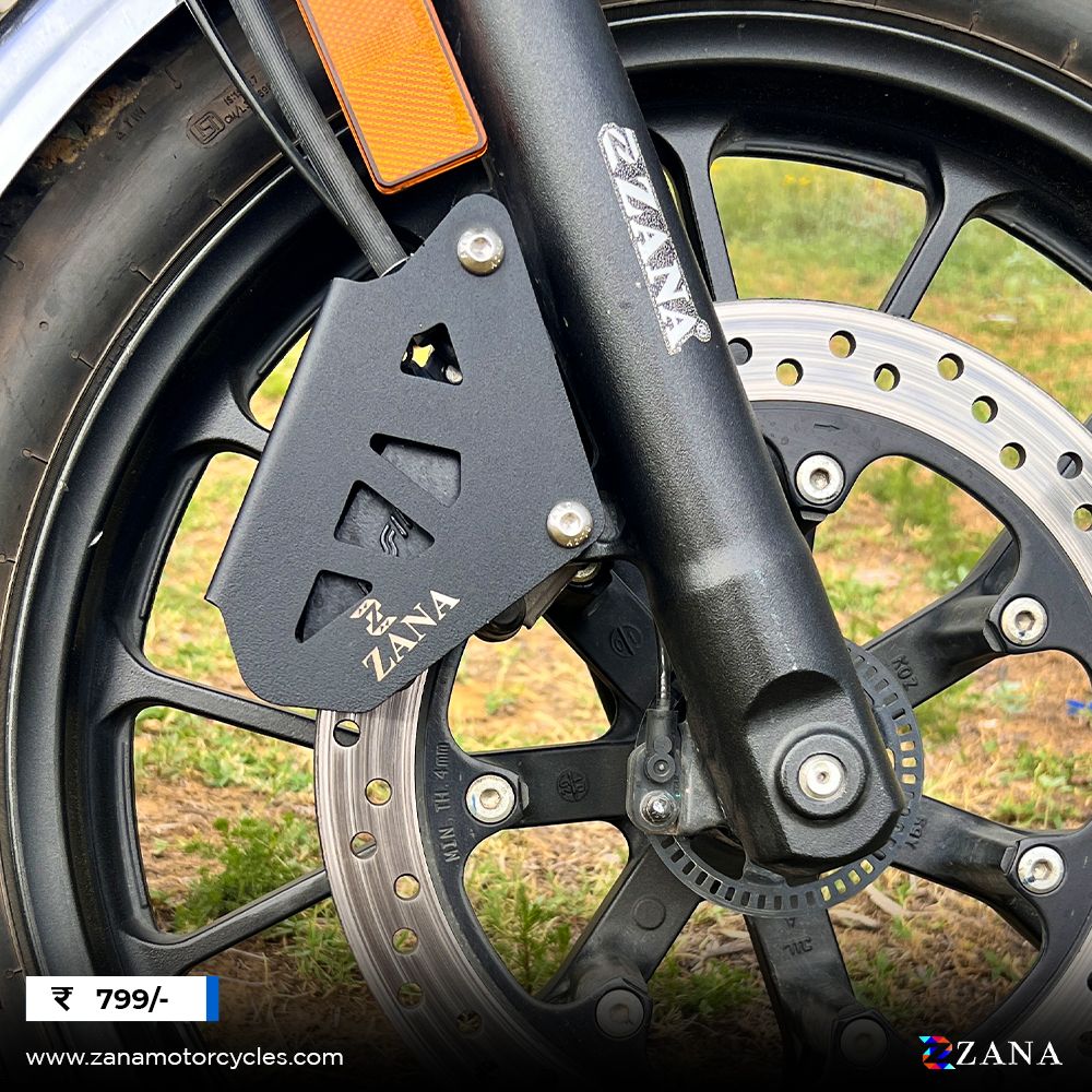 Front Disc Caliper Protector for Honda CB350 and CB350 RS by ZANA