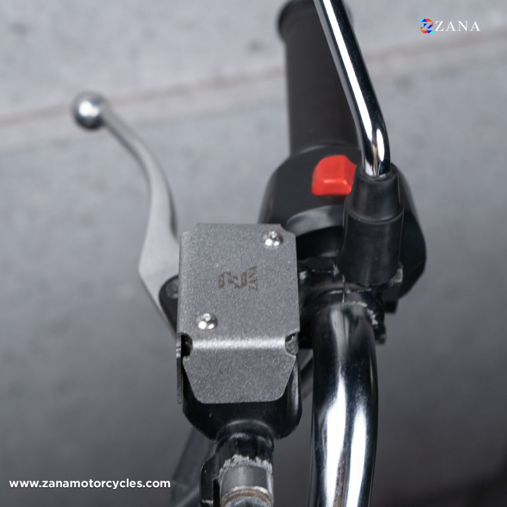 GT/Interceptor 650 Front Fluid Reservoir Cover Silver Painted by ZANA-8196