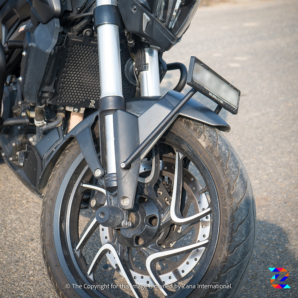 Front Number Plate Relocator Dominar 250/400 (2019-22) - Riders Junction
