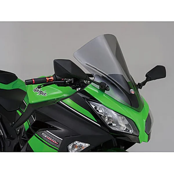 GIVI Smoked Windscreen for Kawasaki Ninja 300 (’13-’18)-D4108S