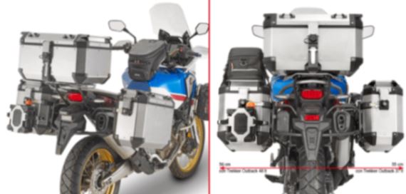 GIVI Specific Pannier Holder Monokey Side Cases Honda CRF1000L Africa Twin - PL1161CAM