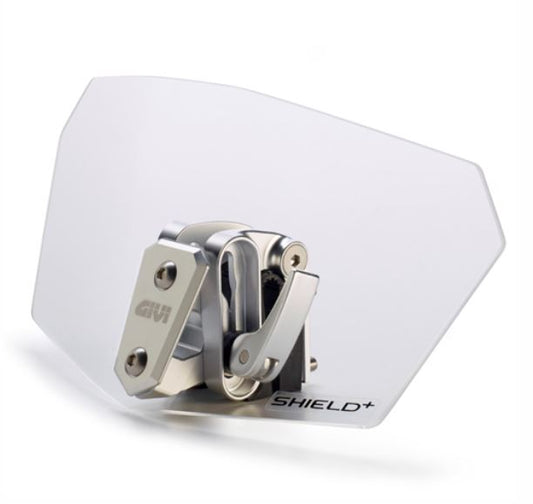 GIVI Universal Smoked Spoiler That Can Be Mounted To Fairings / Windscreens - S180T