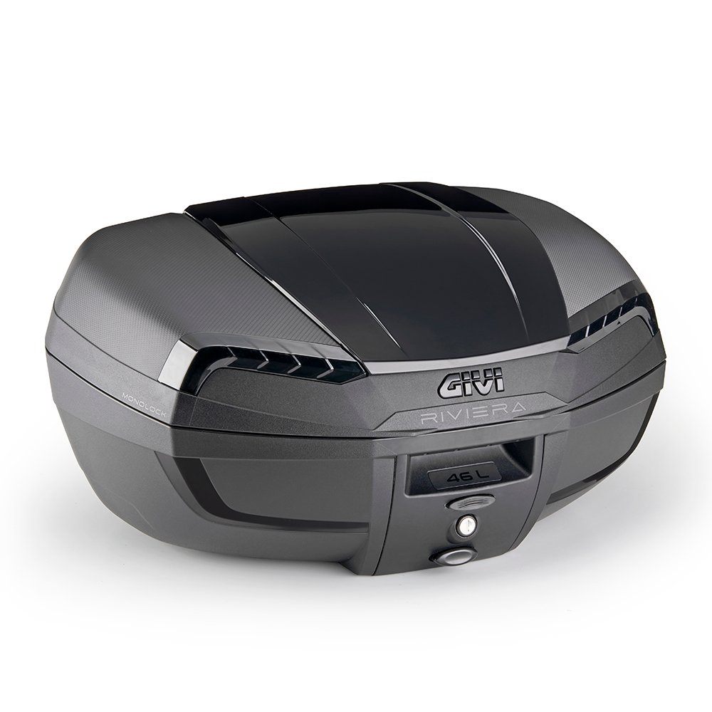 GIVI E46 Riviera Black Edition – 46 Liters Topbox-E46NB