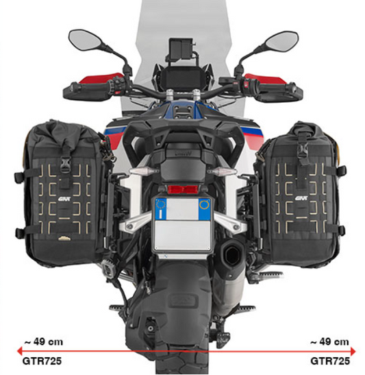 GIVI MONOKEY® CAM-SIDE Trekker Outback – BMW 1300 GSA-PL5146CAM