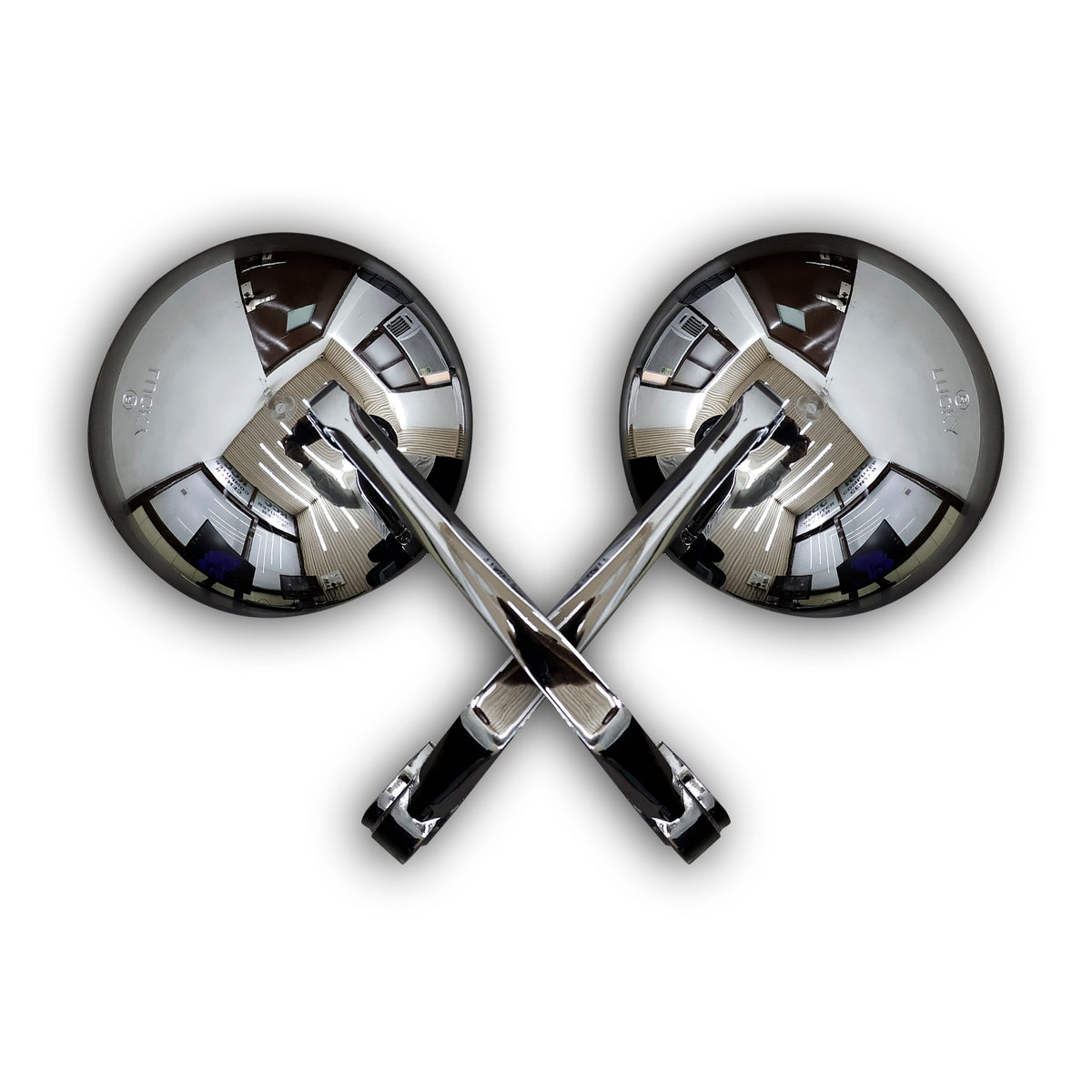 GT Classic Bar End Mirror - CHROME