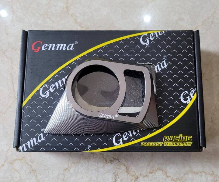 Genma Yamaha Aerox Ignition Switch Cover-Titanium
