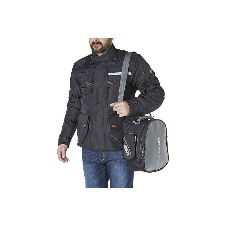 EA118 Extendable Tanklock Tank Bag for Enduro Motorcycles, 25 Litres - Givi