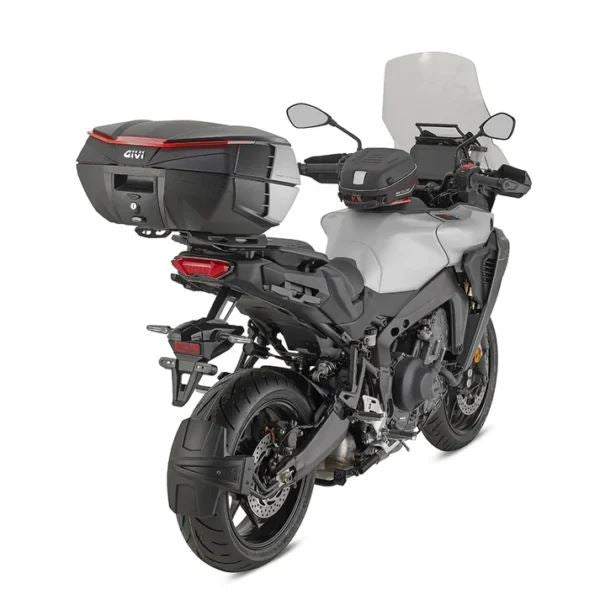 Givi-Monokey Air Top Box 49Ltr Black With Red Reflector-V49N
