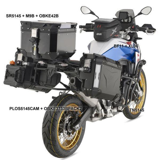 Givi-Rear Rack Specific Monokey Top Case For BMW F 900 GS Rear Rack Specific-SR5145