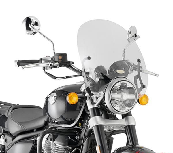 Givi Specific Transparent Windscreen for RE Super Meteor 650 - 9058A