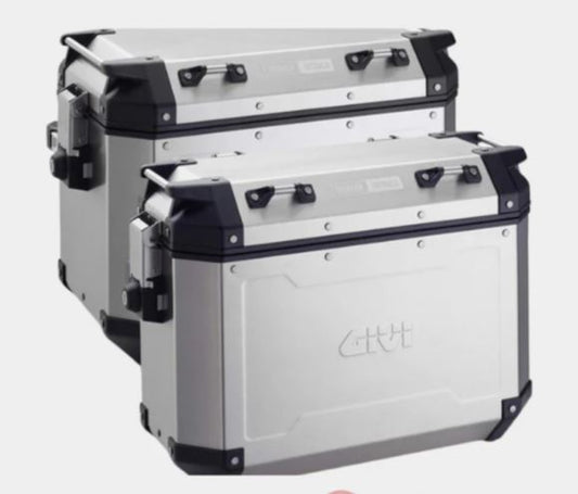 Givi Trekker Outback 48/37 Black Line/Aluminium Side Cases