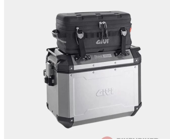 Givi Trekker Outback 48 Side Cases Silver 48/48 Pair - OBKN48APACK2