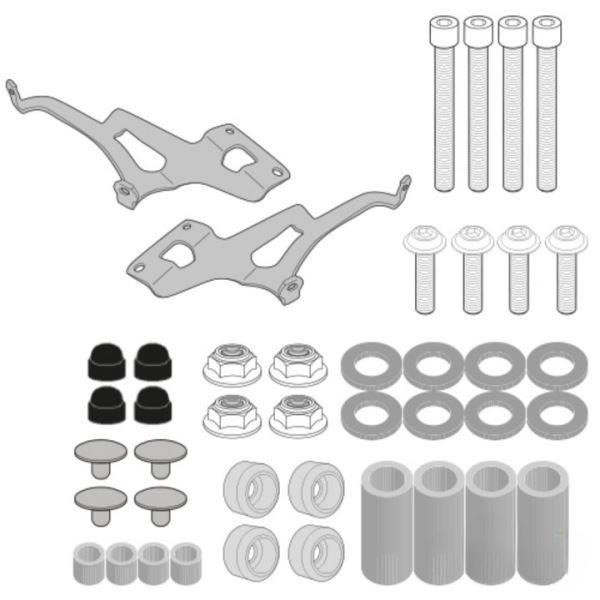 Givi Windscreen Mounting Kit for RE Super Meteor 650-A9058A