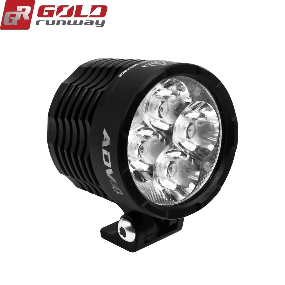 Gold Runway GR ADV 4 Premium Auxiliary LED Driving Lights for Motorcycles