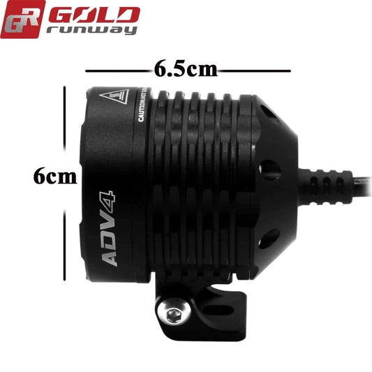 Gold Runway GR ADV 4 Premium Auxiliary LED Driving Lights for Motorcycles