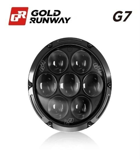 Gold Runway GR G7 Premium LED Auxiliary Driving Lights for Motorcycles