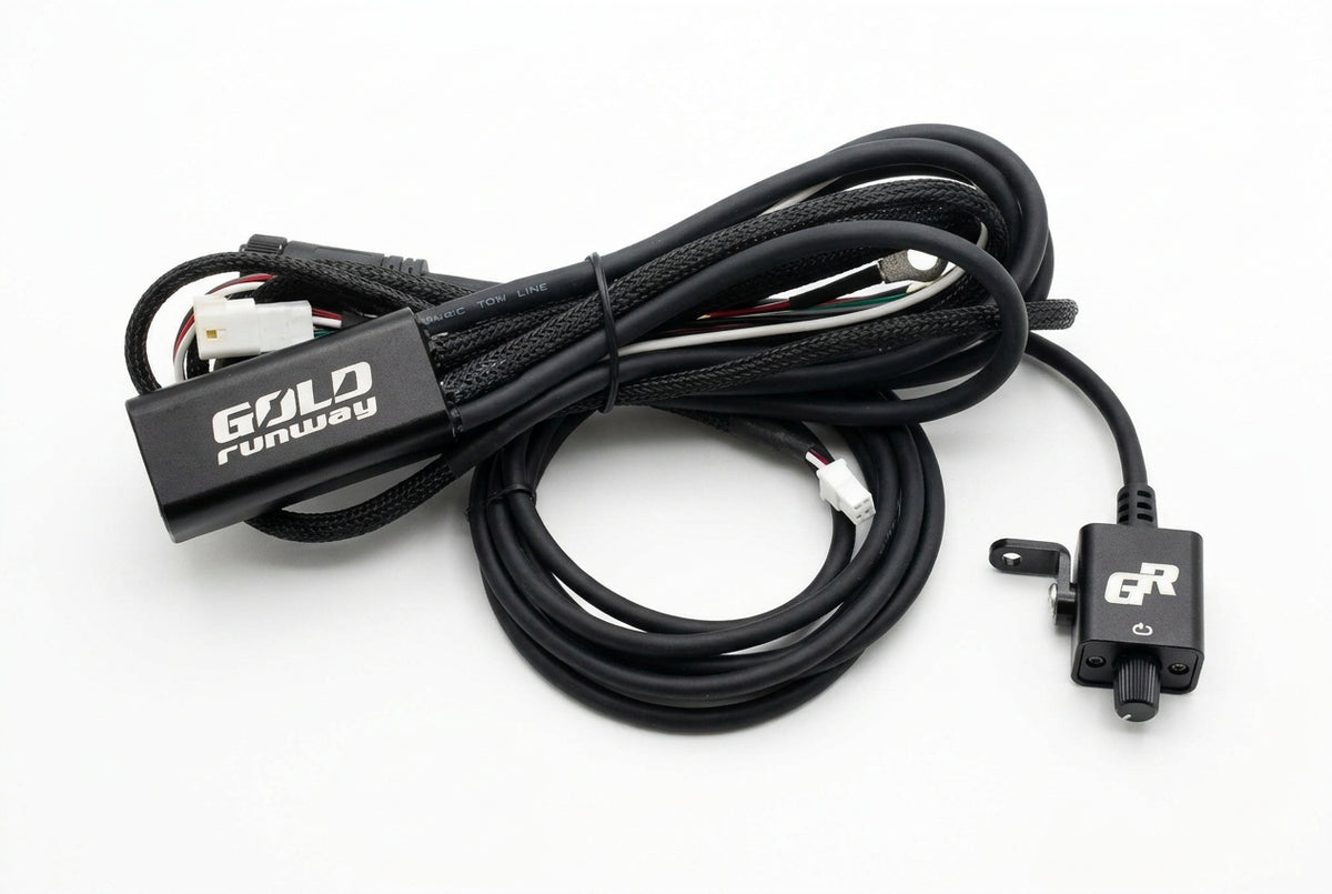 Gold Runway Version 2 Wiring Harness with Switch