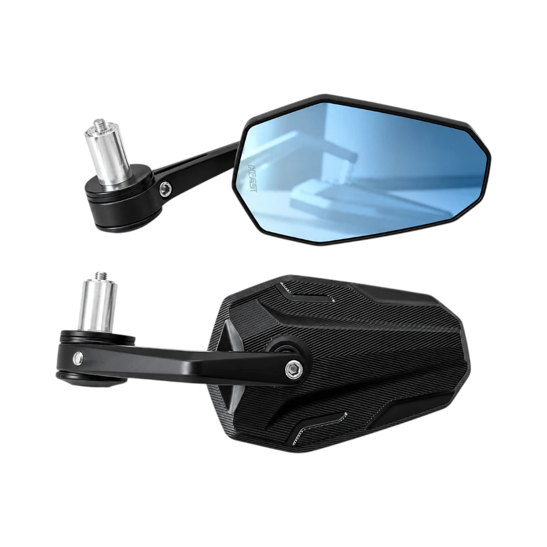 HIFAST Pentagon M1 Universal Bar End Motorcycle Mirrors - MB-011